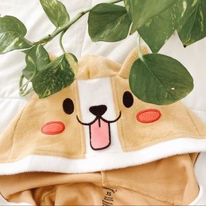 Cute Corgi Onesie Pajamas